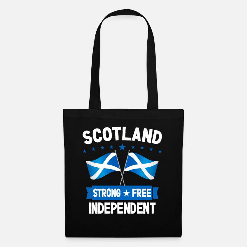 Ecosse - Sac en tissu - noir