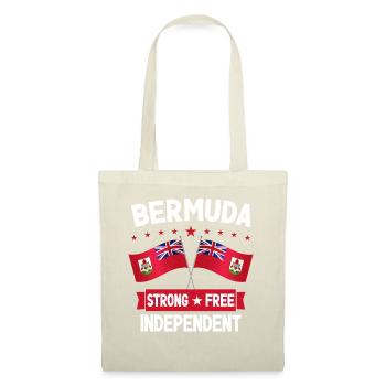 Bermuda - Stoffbeutel - Natur - Vorne
