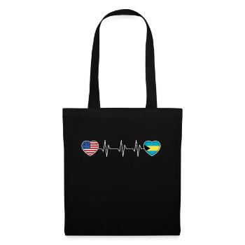 Bahamas - Sac en tissu - noir - Devant