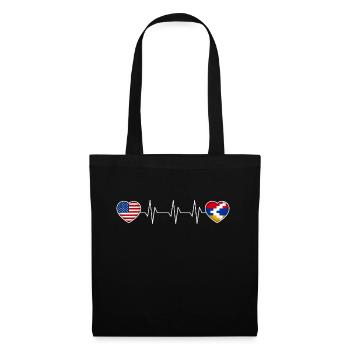 Artsakh - Sac en tissu - noir - Devant