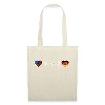Allemagne de l'Est - Sac en tissu - nature - Devant