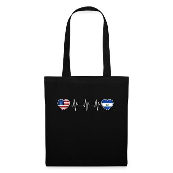 El Salvador - Sac en tissu - noir - Devant