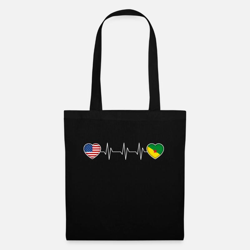 Guyane française - Sac en tissu - noir