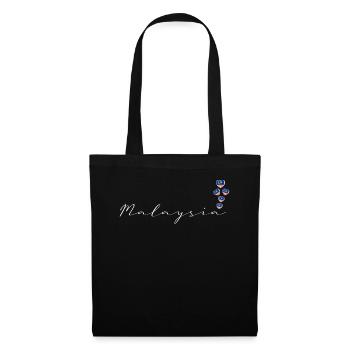Malaisie - Sac en tissu - noir - Devant