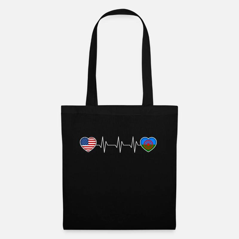 Roma - Sac en tissu - noir