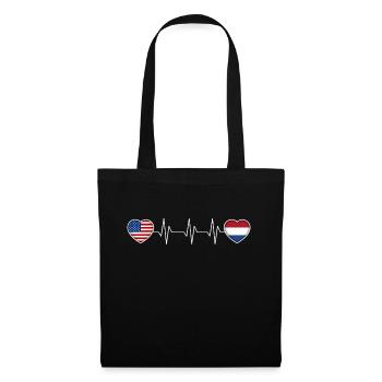 Netherlands - Tote Bag - black - Front