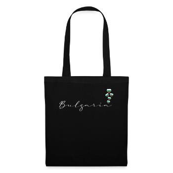 Bulgarie - Sac en tissu - noir - Devant