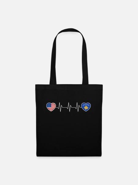 Kosovo - Tote Bag - black