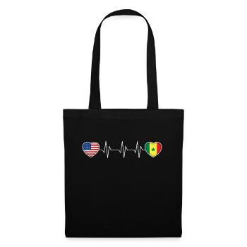 Senegal - Tote Bag - black - Front