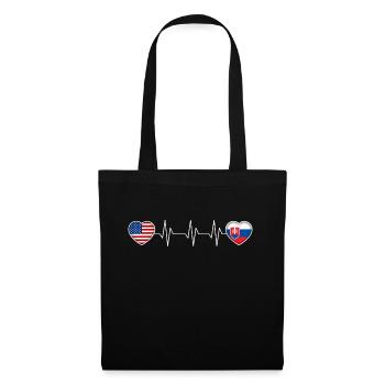 Slovakia - Tote Bag - black - Front