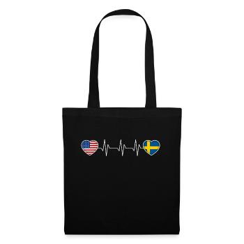 Sweden - Tote Bag - black - Front