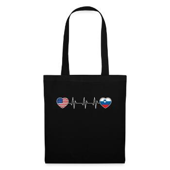 Slovenia - Tote Bag - black - Front
