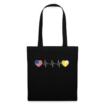 Vatican - Sac en tissu - noir - Devant