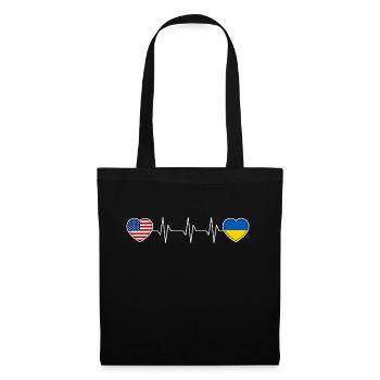Ukraine - Tote Bag - black - Front