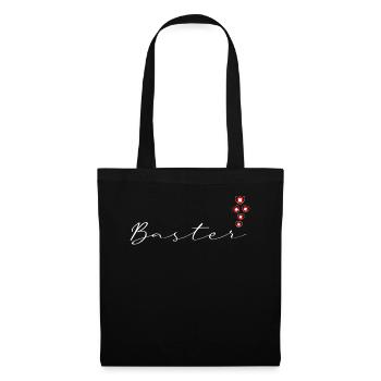 Baster - Sac en tissu - noir - Devant