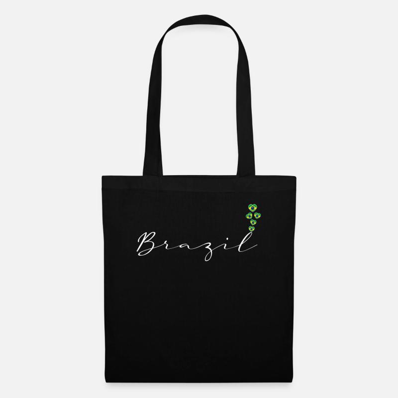 Brésil - Sac en tissu - noir