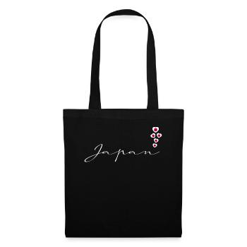 Japan - Stoffbeutel - Schwarz - Vorne