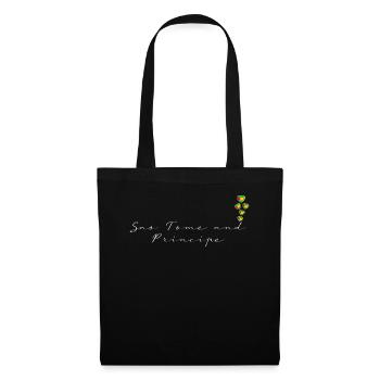 Sao Tomé et Principe - Sac en tissu - noir - Devant
