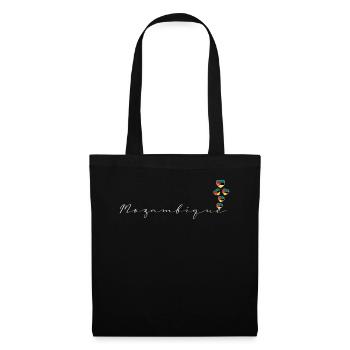 Mozambique - Sac en tissu - noir - Devant
