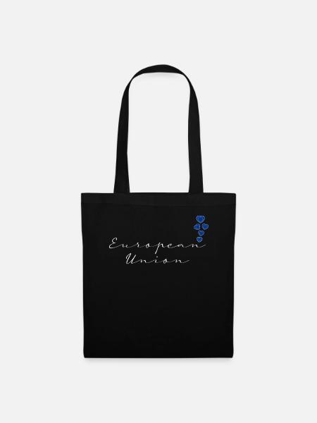 Union européenne - Sac en tissu - noir