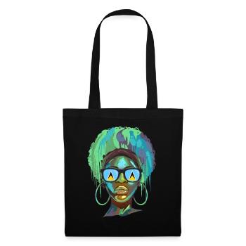 Sainte-Lucie - Sac en tissu - noir - Devant