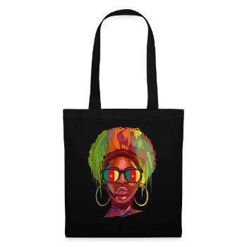 Cameroon - Tote Bag - black - Front