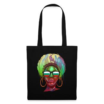 Bulgarie - Sac en tissu - noir - Devant