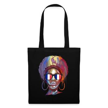 France - Tote Bag - black - Front