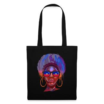 Haïti - Sac en tissu - noir - Devant