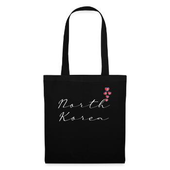 North Korea - Tote Bag - black - Front