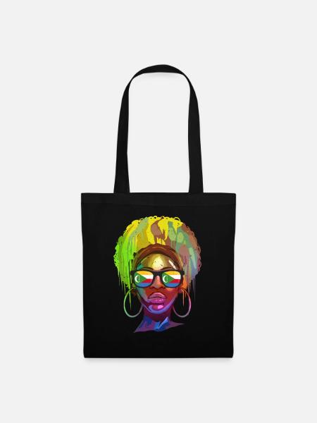 Comores - Sac en tissu - noir