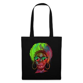 Saint Kitts and Nevis - Tote Bag - black - Front