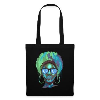 Ouïghours - Sac en tissu - noir - Devant
