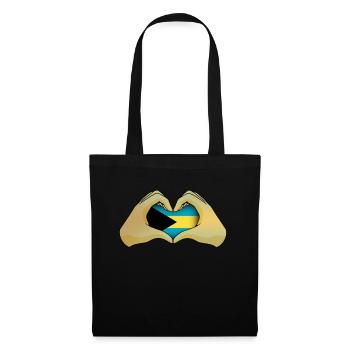 Bahamas - Sac en tissu - noir - Devant