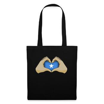 Somalie - Sac en tissu - noir - Devant