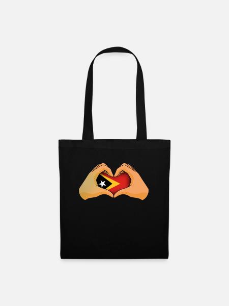 East Timor - Tote Bag - black