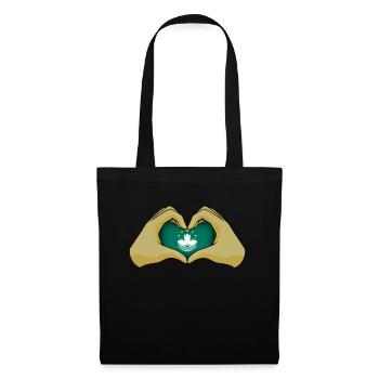 Macao - Sac en tissu - noir - Devant