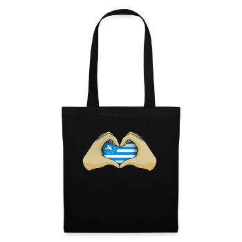 Sud Cameroun - Sac en tissu - noir - Devant