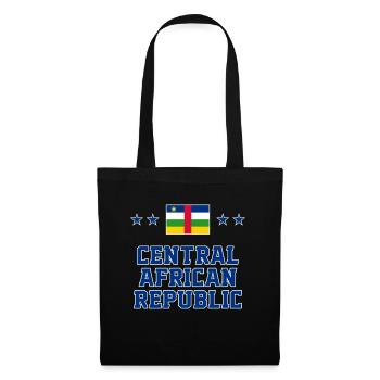 Zentralafrikanische Republik - Stoffbeutel - Schwarz - Vorne