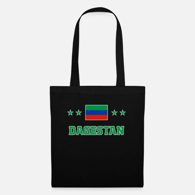 Dagestan - Stoffbeutel - Schwarz