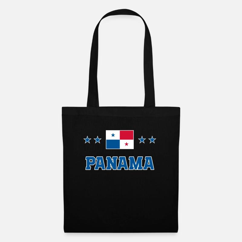 Panama - Stoffbeutel - Schwarz
