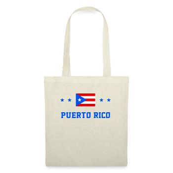 Puerto Rico - Stoffbeutel - Natur - Vorne