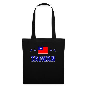 Taïwan - Sac en tissu - noir - Devant