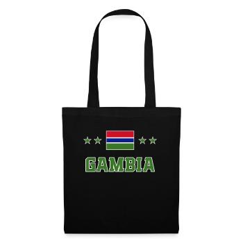 Gambie - Sac en tissu - noir - Devant