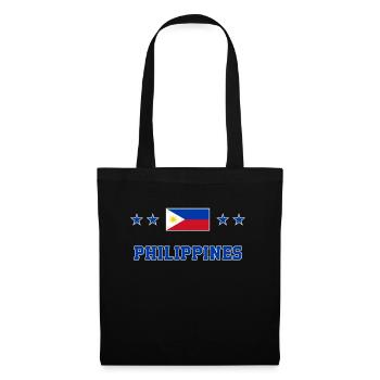 Philippines - Sac en tissu - noir - Devant