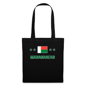 Macédoine - Sac en tissu - noir - Devant
