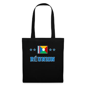 Réunion - Sac en tissu - noir - Devant