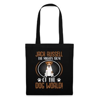 Jack Russell, the mighty atom of the dog world - Tote Bag - black - Front