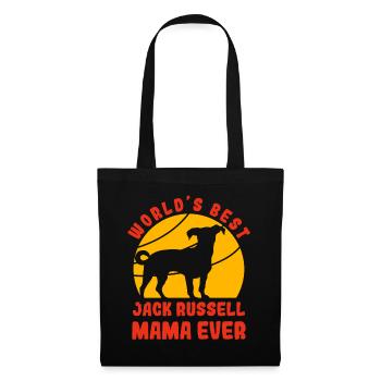La meilleure maman Jack Russell de tous les temps - Sac en tissu - noir - Devant