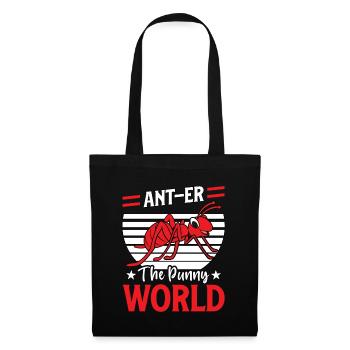 Ant-er the funny world - Tote Bag - black - Front